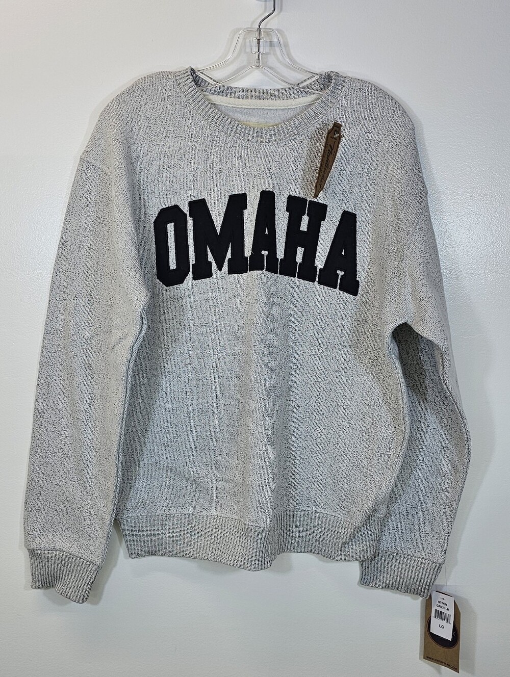 NWT Omaha Collegiate Unisex Sweater from New York Popular & Co.